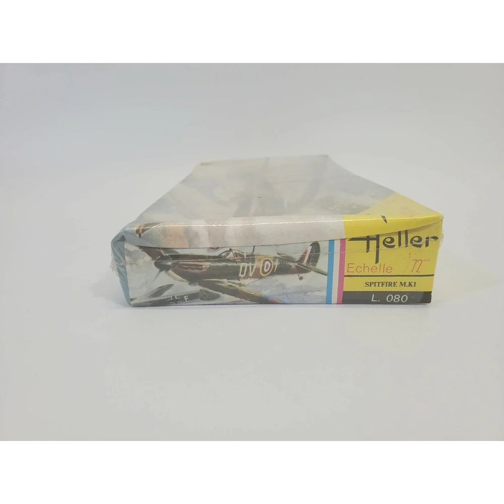 Heller L. 080 Spitfire M.K1 Jet Airplane Plane‎ 1/72 Scale Model Kit NEW